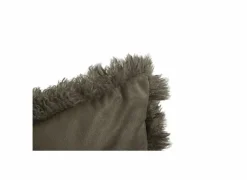 Kussen Hare 45x45cm - nepbont - grijs- Kussens|Kussens