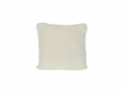 Kussen Hare 60x60cm - nepbont - wit- Kussens|Kussens