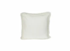 Kussen Hare 60x60cm - nepbont - wit- Kussens|Kussens