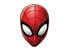Kussen in de vorm van Spiderman 35cm - polyester - rood- Kussens|Kinderdecoratie