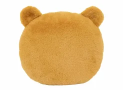 Kussen Luipaard 30x30cm - polyester - oranje- Kussens|Pluche Knuffels