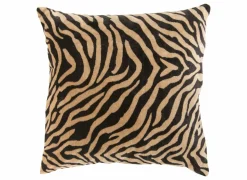 Kussen Lynra 40x40cm - polyester - bruin & zwart- Kussens|Kussens