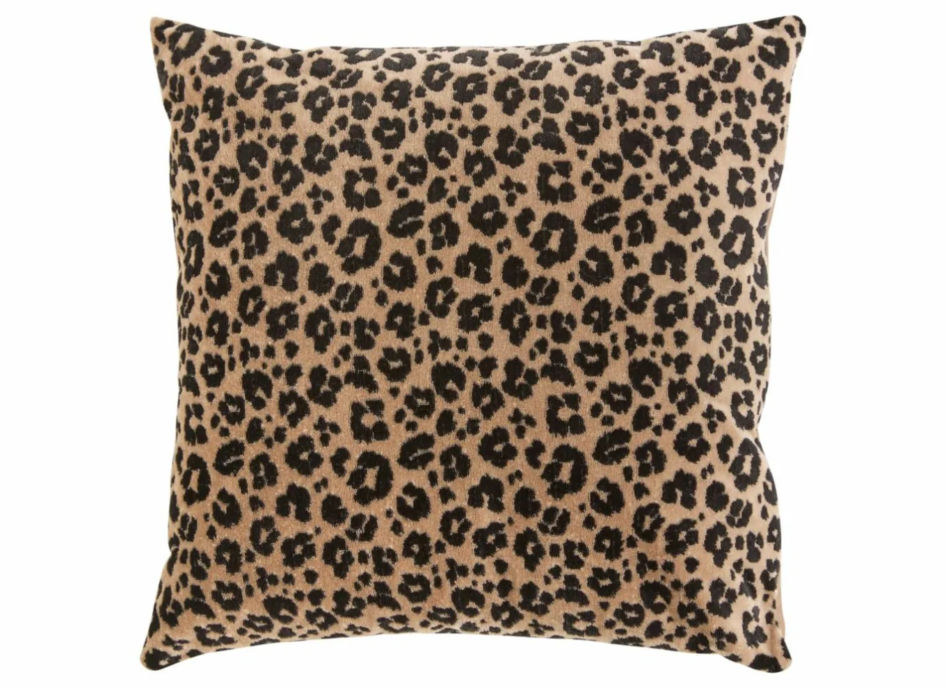 Kussens|Kussens|Kussen Lynra 40x40cm - polyester - zwart & bruin