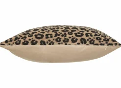 Kussens|Kussens|Kussen Lynra 40x40cm - polyester - zwart & bruin