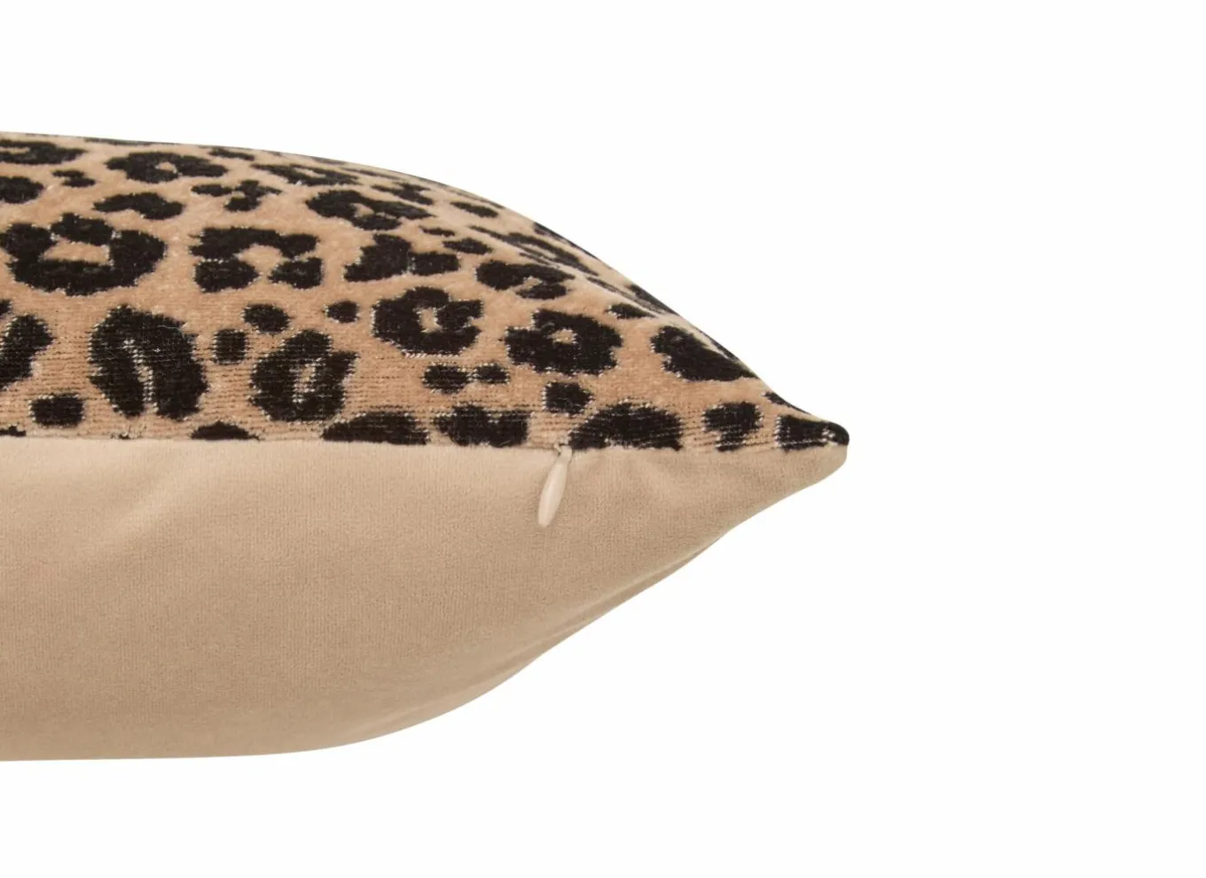 Kussens|Kussens|Kussen Lynra 40x40cm - polyester - zwart & bruin