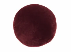 Tiseco Kussens|Kussens|Kussen Marshmallow  Ø40cm - stof - pomegranate