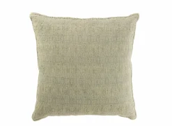 J line Kussens|Kussen Motief 50x50cm - polyester - muntgroen