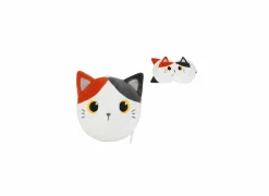 Kussen Orange Cat met slaapmasker - stof - wit- Kussens|Bedaccessoires