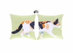 Tuindecoratie|Kussens|Kussen Outdoor Lapjeskat 49x49cm - stof - multicolor