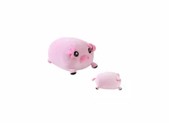 Kussen Piggy 33x28cm - stof - roze- Kussens|Kinderdecoratie