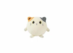 Kussen Squishy Orange Cat Ø13cm - stof - oranje- Kussens|Kinderdecoratie