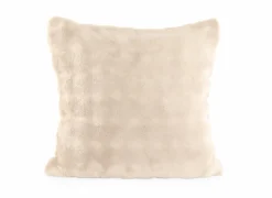 Tiseco Kussen Wave 45x45cm - polyester - ivoor- Kussens|Kussens