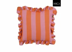 Edelman Kussens|Kussens|Kussen 45x45cm - katoen - roze & rood