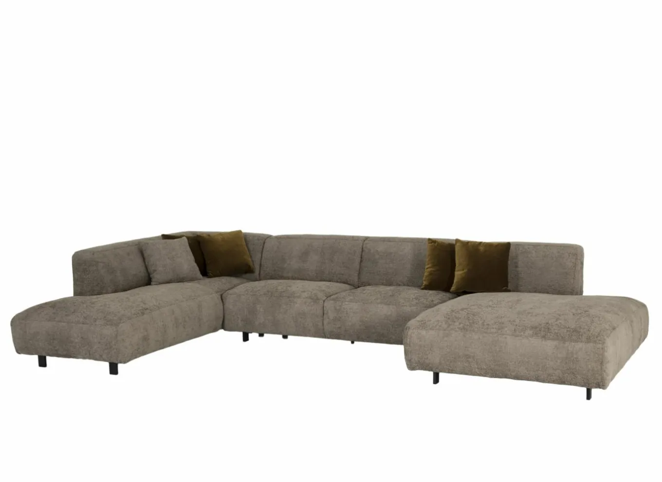 Kussens|Kussen 45x45cm - stof - groen