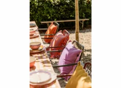 Edelman Kussen 45x45cm - stof - lila- Kussens|Kussens