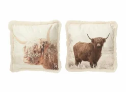 Kussens|Kussens|Kussen Yack 40x40cm - stof - beige