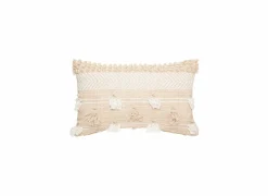 Kussen zand 30x50cm - katoen - zand- Kussens|Kussens