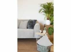 Kussen Zaya 45x45cm - stof - charcoal grey- Kussens