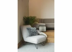 Kussen Zaya 45x45cm - stof - charcoal grey- Kussens