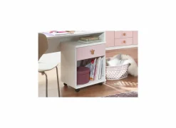 Ladeblok Cindy 46x40x58cm - decor - roze & wit- Ladeblokken