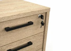 Ladeblokken|Ladeblok Flexo-2 51x48x59cm - decor - zand eik met slot