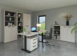 Ladeblok Flexo-1 51x48x59cm - decor - bolivar wood met slot- Ladeblokken