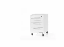 Ladeblokken|Ladeblok Prima  48x49x68cm - decor - wit