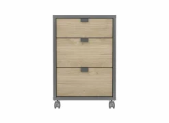Ladeblokken|Ladeblok Sign 41x48x61cm - decor - mat grijs & jackson hickory