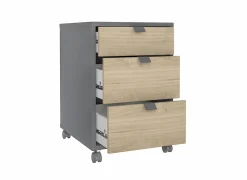 Ladeblokken|Ladeblok Sign 41x48x61cm - decor - mat grijs & jackson hickory