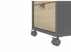 Ladeblokken|Ladeblok Sign 41x48x61cm - decor - mat grijs & jackson hickory