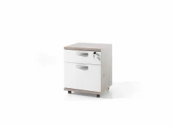 Ladeblokken|Ladeblok Turbo1 49x48x59cm - melamine - herfst eik & wit