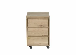 Ladeblokken|Ladeblok Yoda 44x53x66cm - eik massief & fineer & decor - naturel
