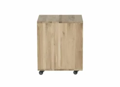 Ladeblokken|Ladeblok Yoda 44x53x66cm - eik massief & fineer & decor - naturel