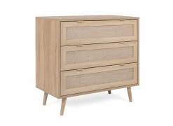 Commode|Commode|Ladekast Bali 80x40x80cm - melamine - sonoma eik