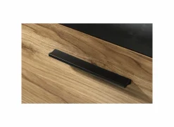 Commode|Commode|Ladekast Dalate 101x41x88,2cm - decor - kastanje eik/mat zwart