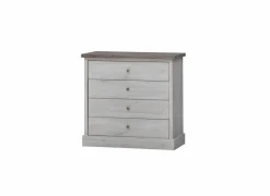 Ladekast Eline 85x46x82cm - decor - white oak/autumn oak- Commode|Commode