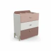 Demeyere Commodes|Ladekast Jade 73x41x82cm - decor - mat roze & mat wit
