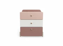 Demeyere Commodes|Ladekast Jade 73x41x82cm - decor - mat roze & mat wit
