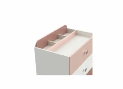 Demeyere Commodes|Ladekast Jade 73x41x82cm - decor - mat roze & mat wit