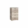 Ladekast Komodo 60x44x108cm - melamine - tori- Commode|Commode