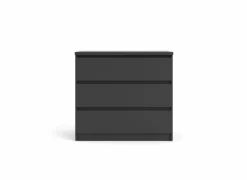 Ladekast Naia 77x50x71cm - MDF - zwart- Commode|Commode