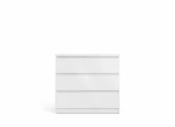 Commode|Commode|Ladekast Naia 77x50x71cm - MDF - wit hoogglans