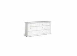 Commode|Commode|Ladekast Paris 183x49x87cm - decor - wit