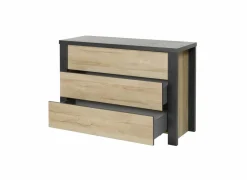 Ladekast Phaedra 120x48x83cm - decor - Franse eik/nox- Commode|Commode