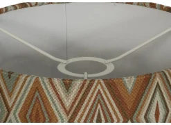 Lampenkappen|Lampenkap Ø25cm - stof - oranje