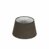 Lampenkappen|Lampenkap Ø25cm marron foncé