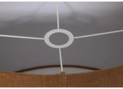 Lampenkappen|Lampenkap 40x40x25cm - stof - oranje