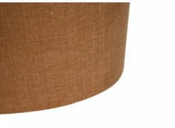 Lampenkappen|Lampenkap 40x40x25cm - stof - oranje