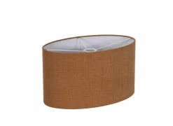 Lampenkappen|Lampenkap 35x35x22,5cm - stof - oranje