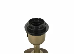 Lampenvoeten|Lampenvoet E27 H35cm - hout - naturel